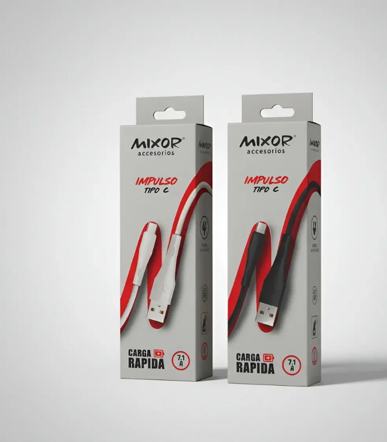 CABLE USB A TIPO C - IMPULSO - CARGA RAPIDA